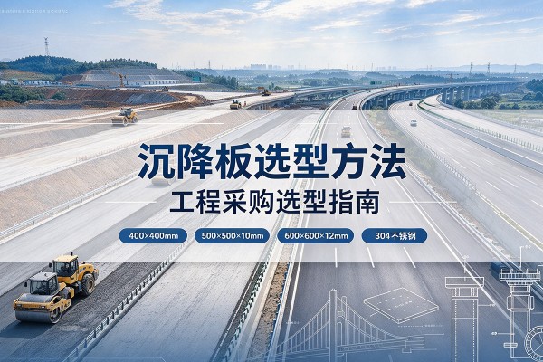 威县沉降板选择方法