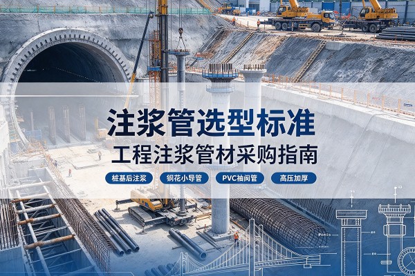 威县注浆管选型标准