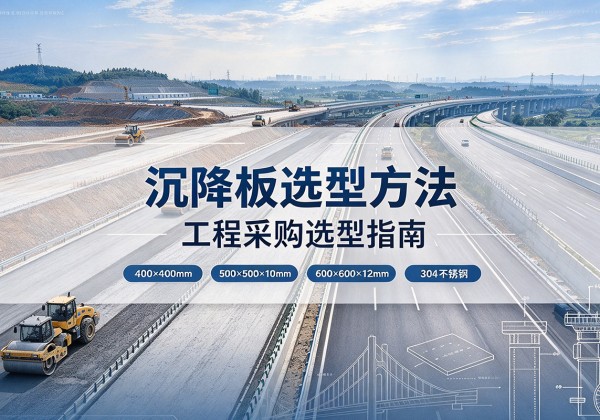威县沉降板选择方法